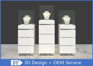 China Contemporary MDF Jewelry Display Stand / Jewelry Display Cabinet wholesale