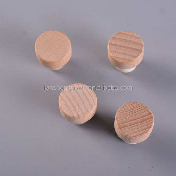 Non Spill Wooden Wine Bottle Stoppers T-plug Corks Bottle Cap Red Wine Stopper Corks
