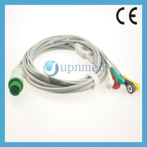 China Biolight A series One piece 5 lead ECG cable wholesale