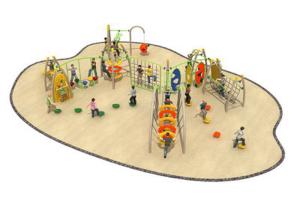 China Commercial Grade Kids Rope Playground Equipment High Security KP-K005 wholesale