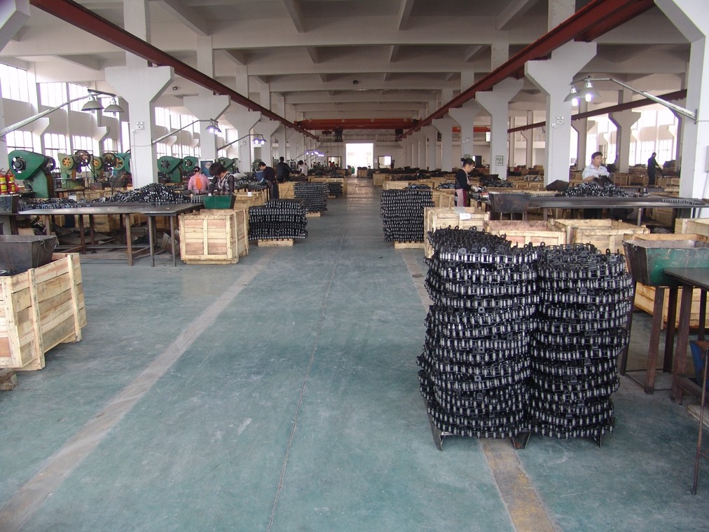 Ready shipment China top manufactuer straight side plate roller chains 16B-1