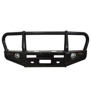 China Nissan Patrol Y61 Modified Bumper Stainless Steel Chromed Refit Front Bumper wholesale