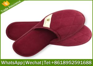 China hotel slipper,SPA Slippers,Velvet slippers manufacturer,Velvet slipper with logo wholesale