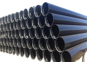 China Structural And Construction Electrogas Welded Steel Pipe with Black Painting wholesale