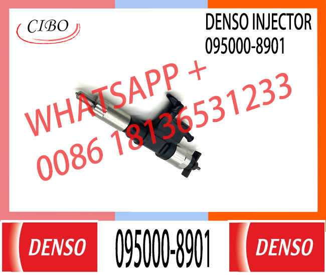Common Rail Injector Diesel Engine Parts Fuel Injector 095000-8901 095000-8900 For ISUZU 4HK1