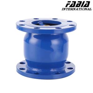 China Special Purpose Valve Flange Silencing Cross Flow Check Valve wholesale