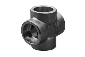 China 4 Way Steel Pipe Cross 316L SS Socket Weld Fittings wholesale