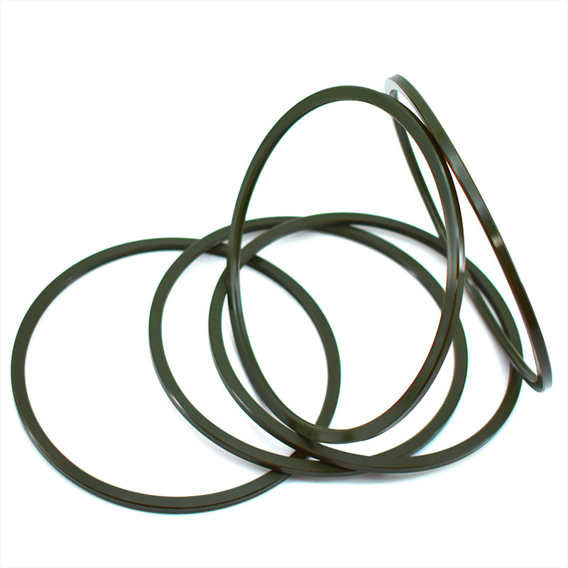 PU ROI Seal For Preventing Hydraulic Fluid Leakage Green Color Excavator Seal Kit