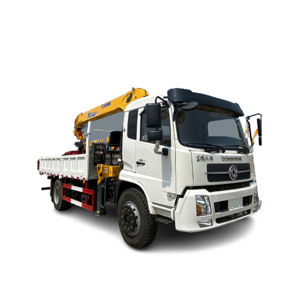Dongfeng EuroⅤ 6Ton Chassis Telescopic Boom Crane Truck Mounted Remote