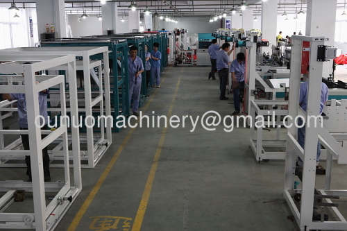 2012 new ultrasonic non woven bag making machine