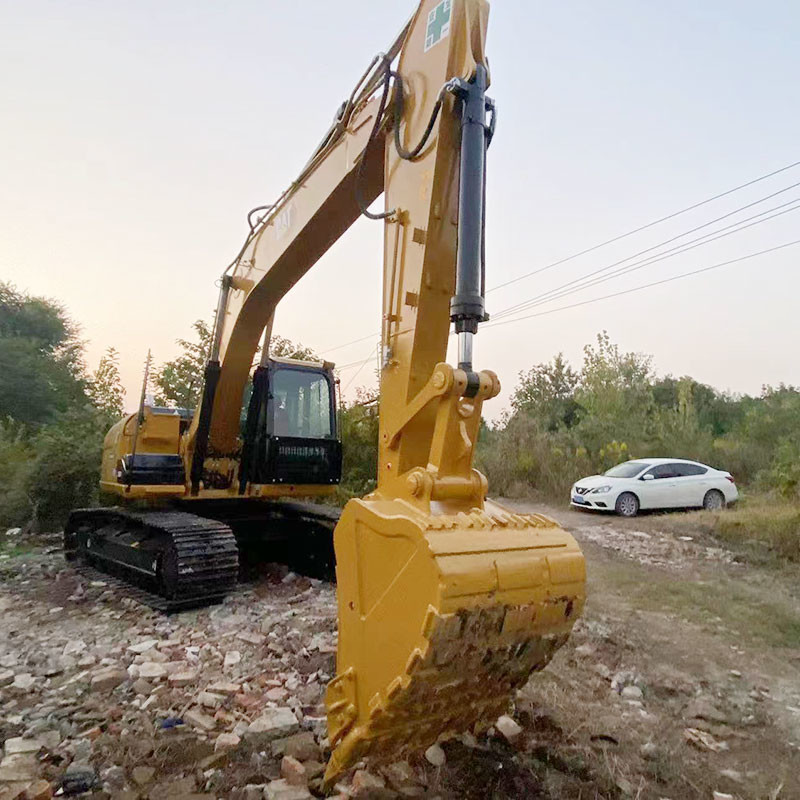 Used Caterpillar 315D Excavator 15 ton Weight 91kw Rated Power 300L Fuel Tank Capacity