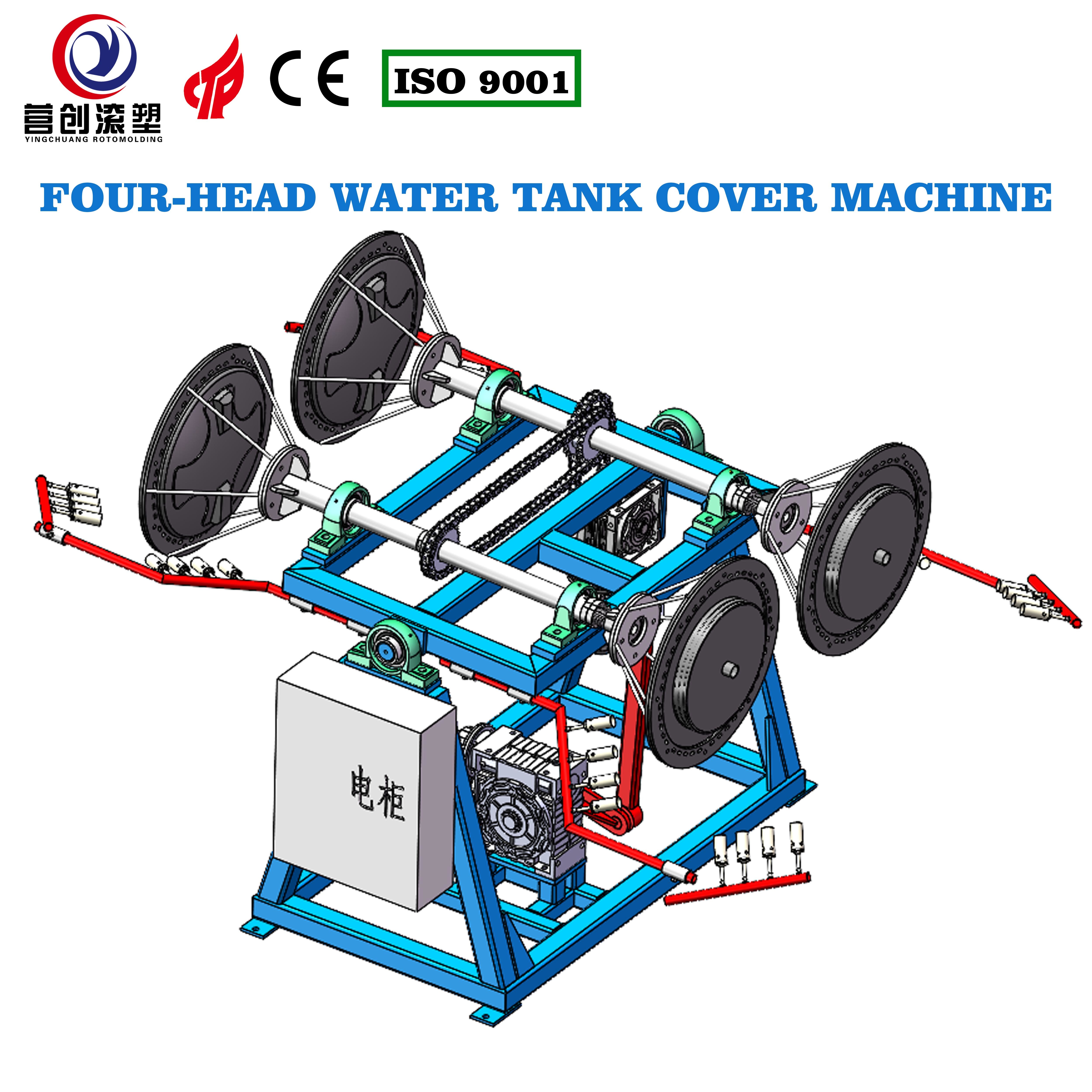 Automatic Low Noise Rock And Roll Rotational Moulding Machine With Advisory Service