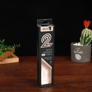 China Eyebrow Pencil Box Earphone Packaging Box USB Cable Gift Box with Stamp wholesale