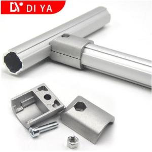 China Round Aluminium Extruded Profiles DY11 Industrial Aluminium Alloy Lean Tube wholesale
