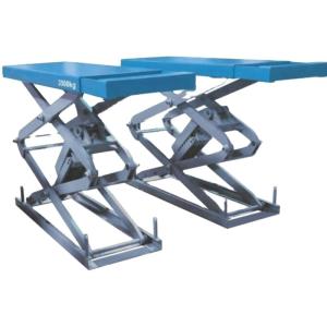 China 1510mm Platform Length Hydraulic Scissor Car Lift 220v 2.2kw For 4000kg Vehicles wholesale