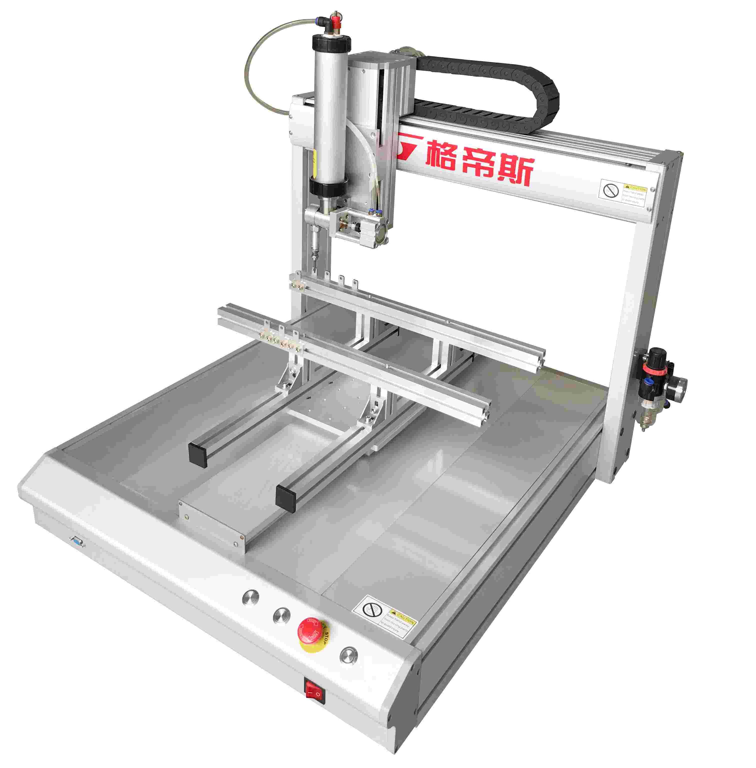 150W Automatic Glue Dispenser Desktop Adhesive Dispenser Robot 220V For Small Panel Light Frame