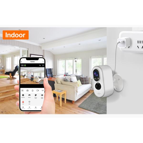 Wifi Tuya 4G Camera Two Way Audio Wireless Instant Alerts Work With Alexa Google Assistant