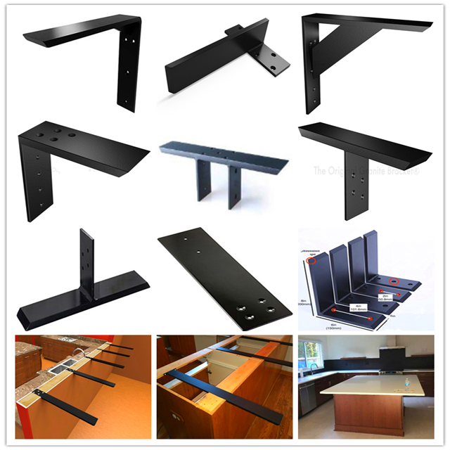 Nonstandard Custom Floating Table Bracket Service/Wall Mount Shelf Brackets Carbon Steel