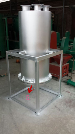 Wood Log Charcoal Carbonization Stove With Graphite Packing Seal
