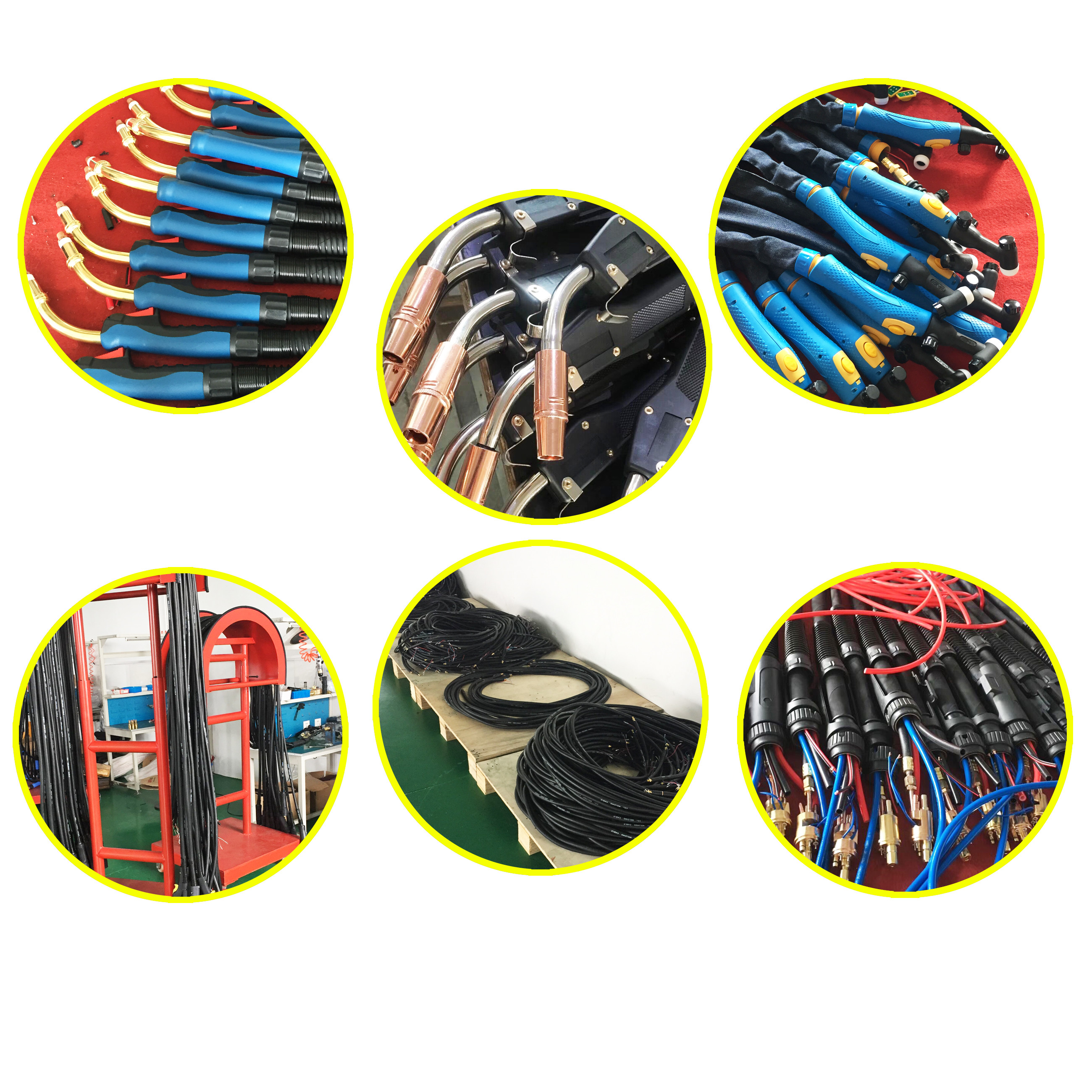 Portable Tweco Mig Welding Torch 3m 4m 5m Cable Length With Ergonomically Design