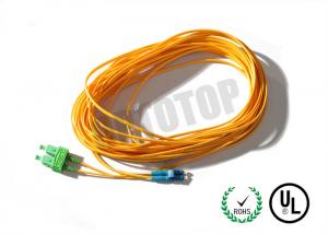 China Duplex Fiber Optic Patch Cord 2F 2mm Single Mode For Metro / WANs wholesale