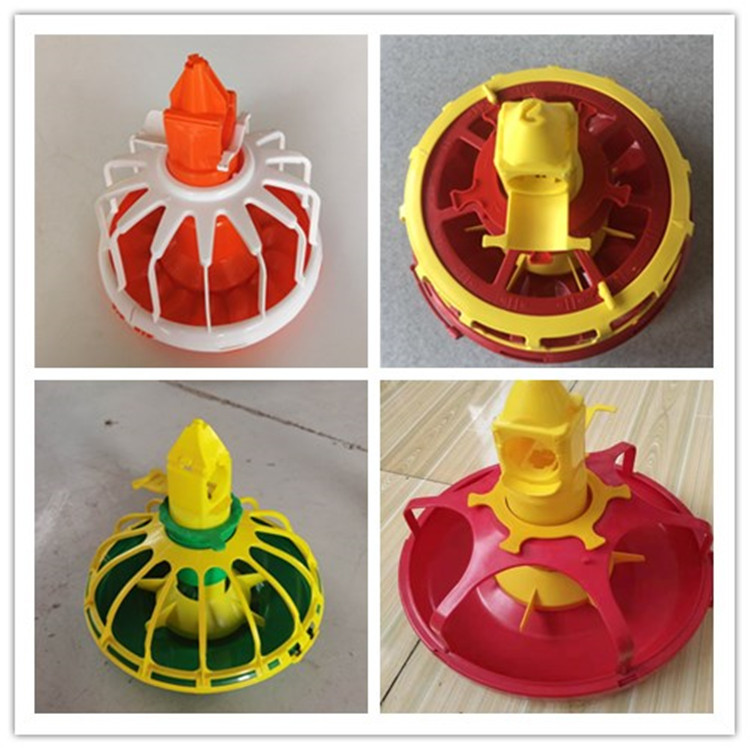 Farm Duck 100pcs Pan Feeder Poultry In Modern Automatic Feeding System