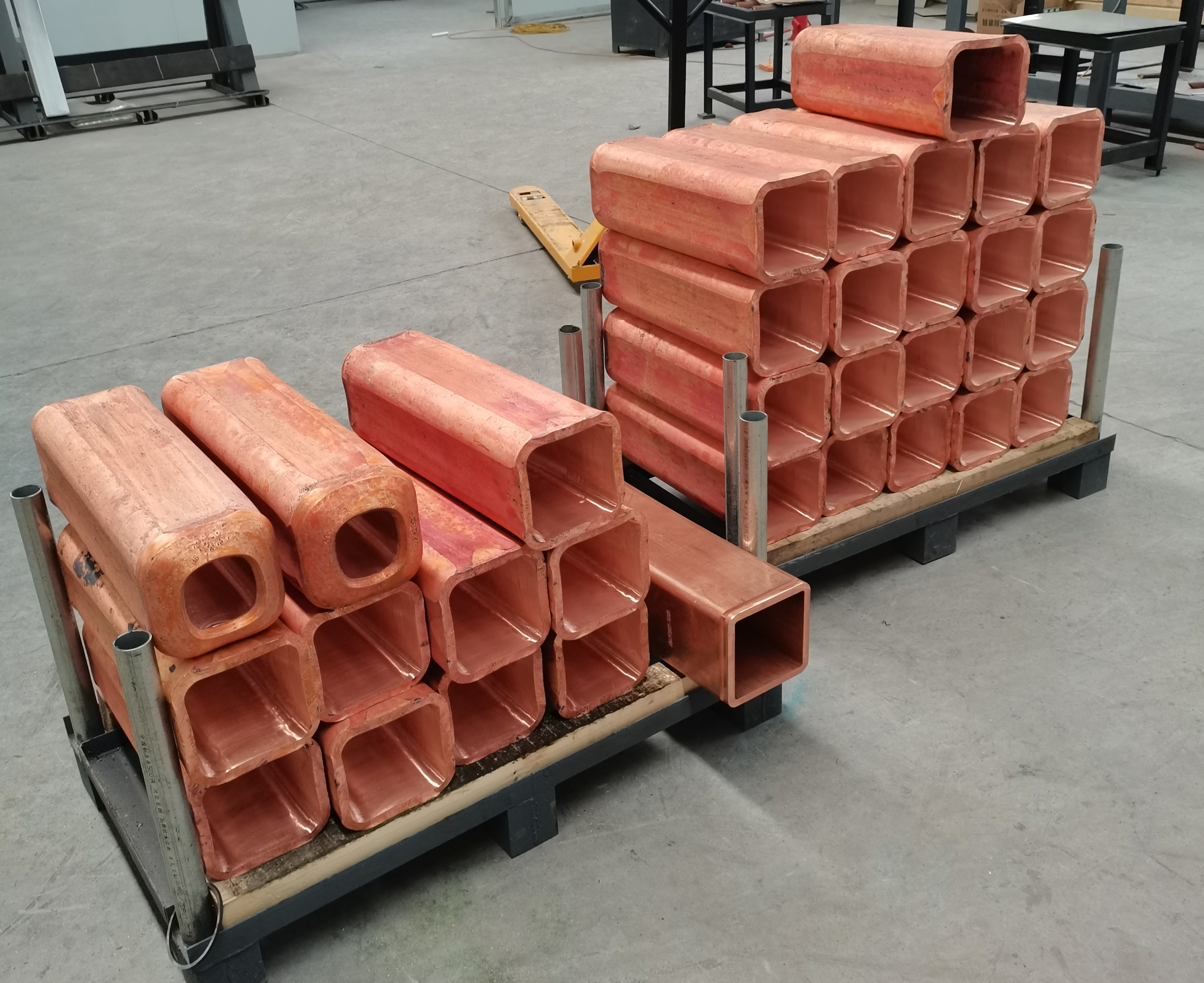Cast Machine Copper Mould Tube Ccm CuAg IOS Billet Square