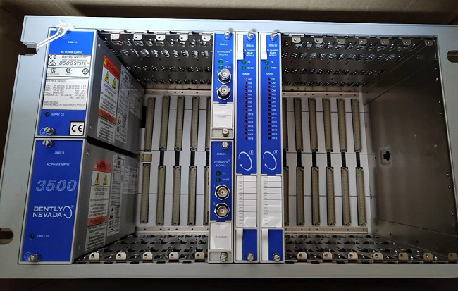 3500/05-01-02-02-00-01 Bently Nevada 19 inch 3500/05 System Rack Full-Size for EIA Rack