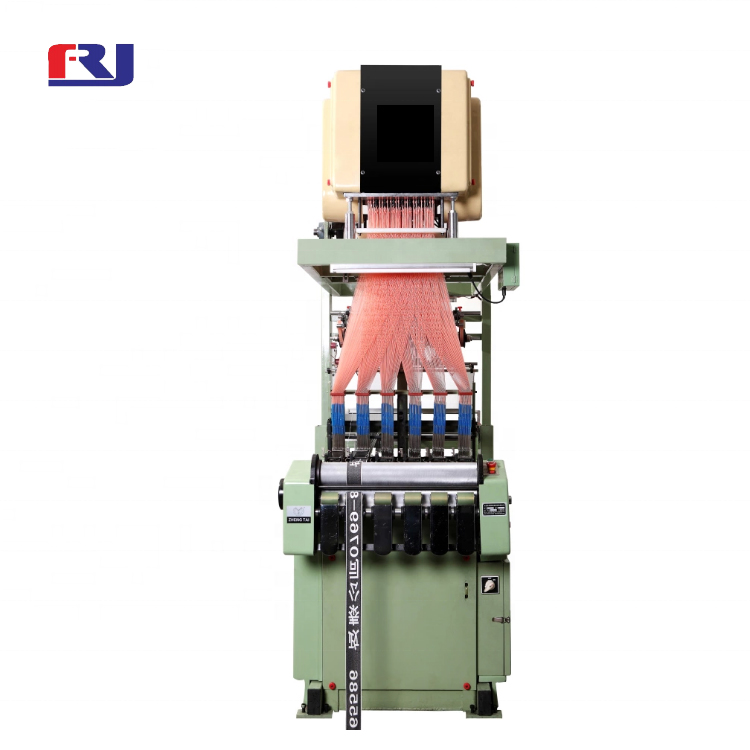 Electronic Loom Elastic Tape Making Machine 1200 RPM Webbing Jacquard Weaving Machine