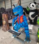 Dynamic Realistic Animatronic Dinosaur Cartoon Model