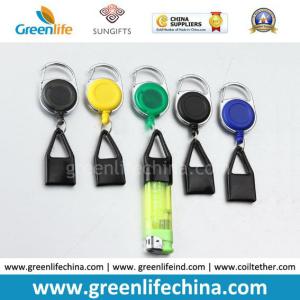 China Carabiner Badge Reel Holder Gift W/Black Lighter Holder wholesale