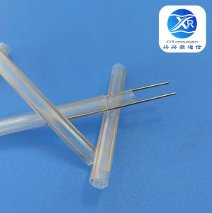 China FTTH Clear Fiber Optic Cable Protection Sleeve Double Steel Rod wholesale