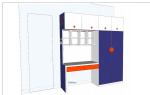 Customized Hot Sale Children Wardrobe Children Bedroom Storage Wardrobe New