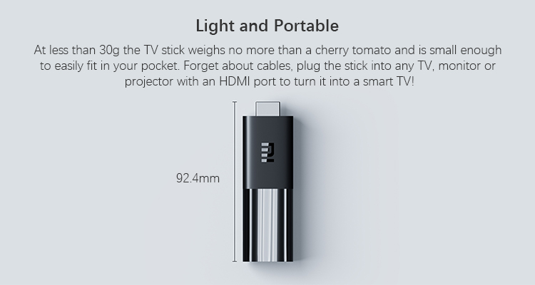 Xiaomi Mi TV Stick 1080P Android 9.0 with Assistant Android TV Stick