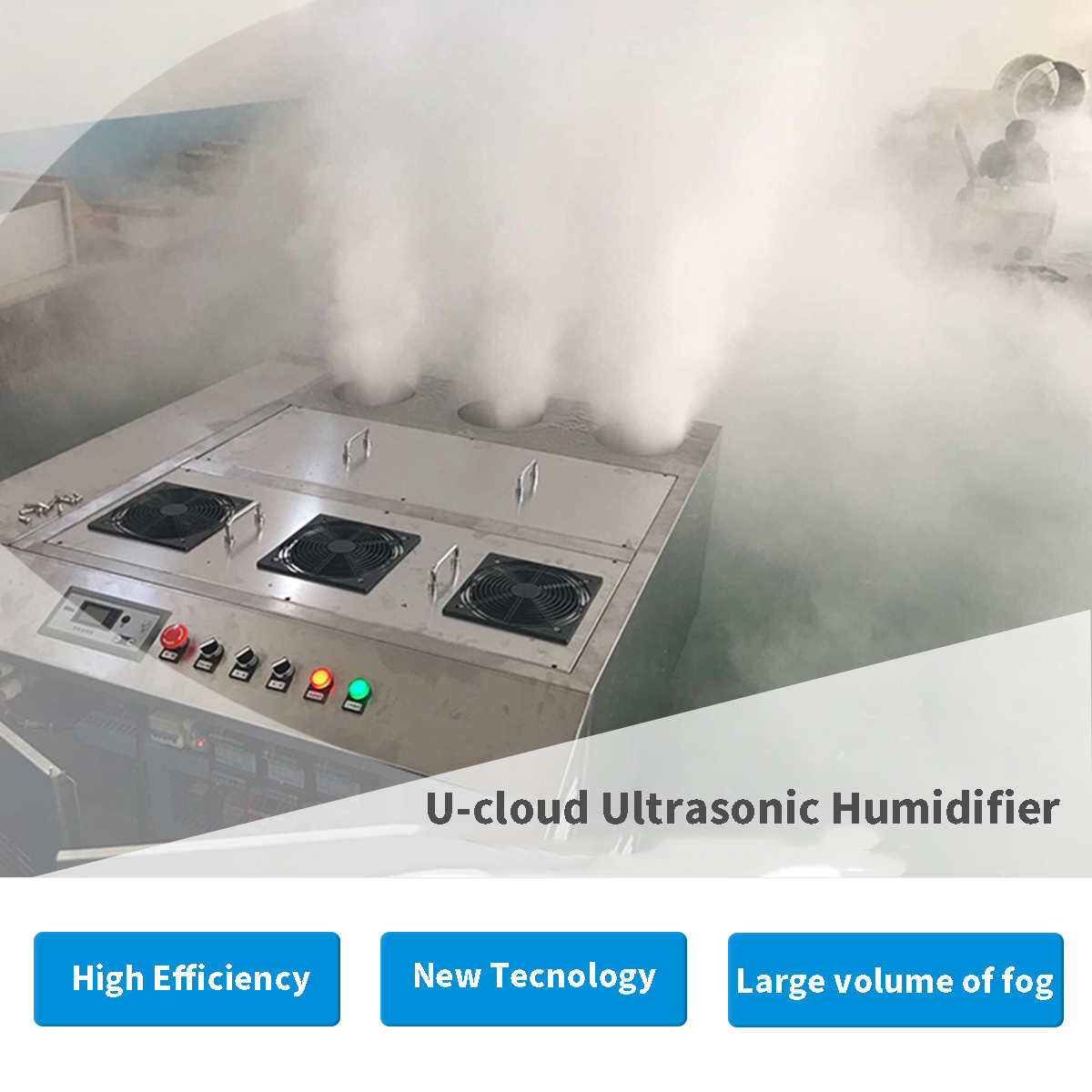 24L/h Textile humidificationindustrial use ultrasonic humidifier