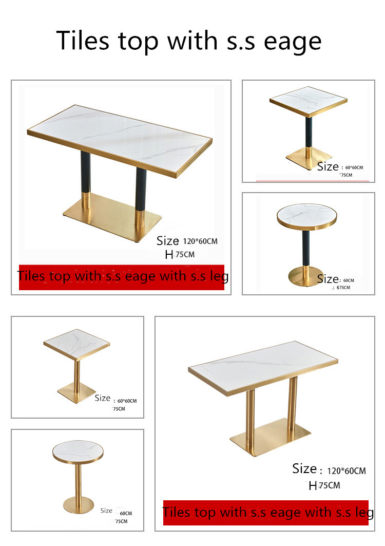 180cm 160cm 150cm 140cm Rectangle Marble Dining Table And Chairs Set