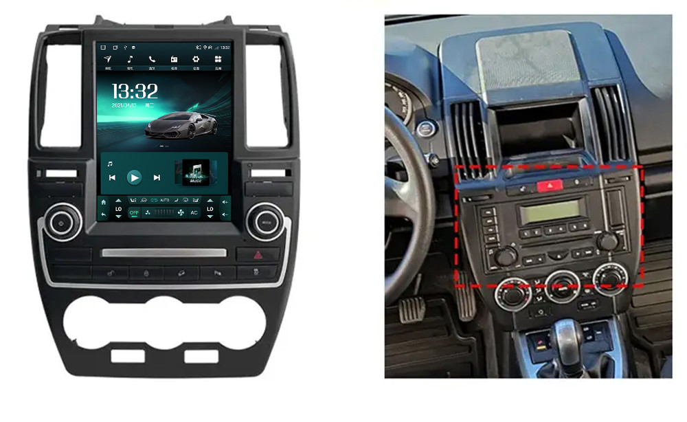 256GB ROM 9.7'' Car DVD GPS Video For Land Rover Freelander 2 LR2 2007-2015