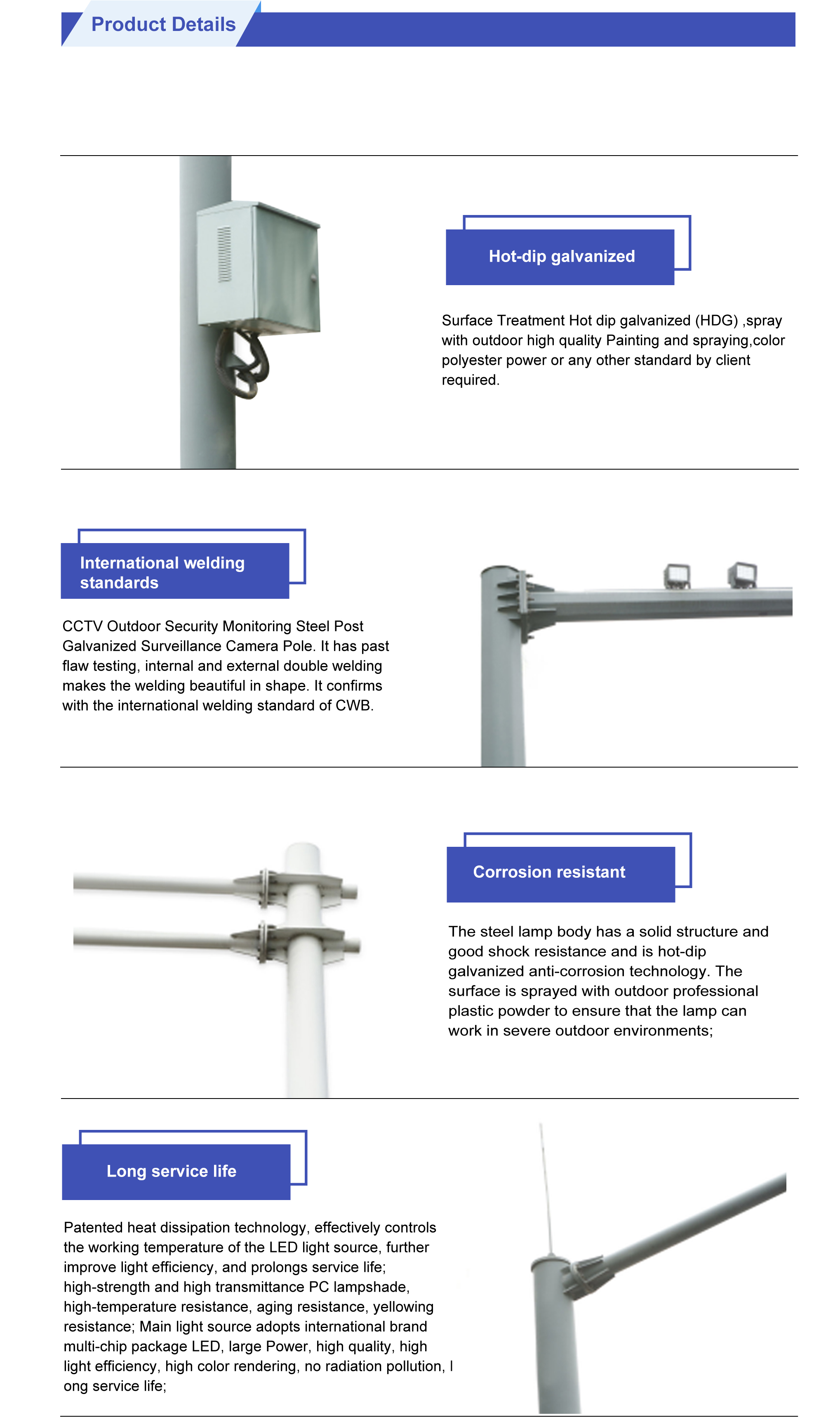 30W 40W 120W All In One IP65 Lithium Battery Powered Self Cleaning Solar Street Light