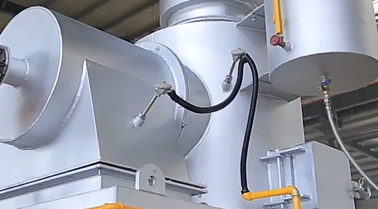 50-500 kg/batch Poultry Waste Incinerator Customized Color and Carbon Steel