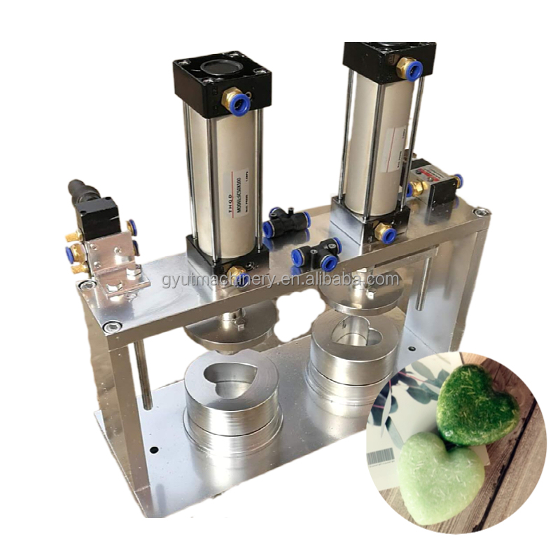 Easy to Operate Bath Bombs Block Press Machine Equipment with Four Roller Double Press