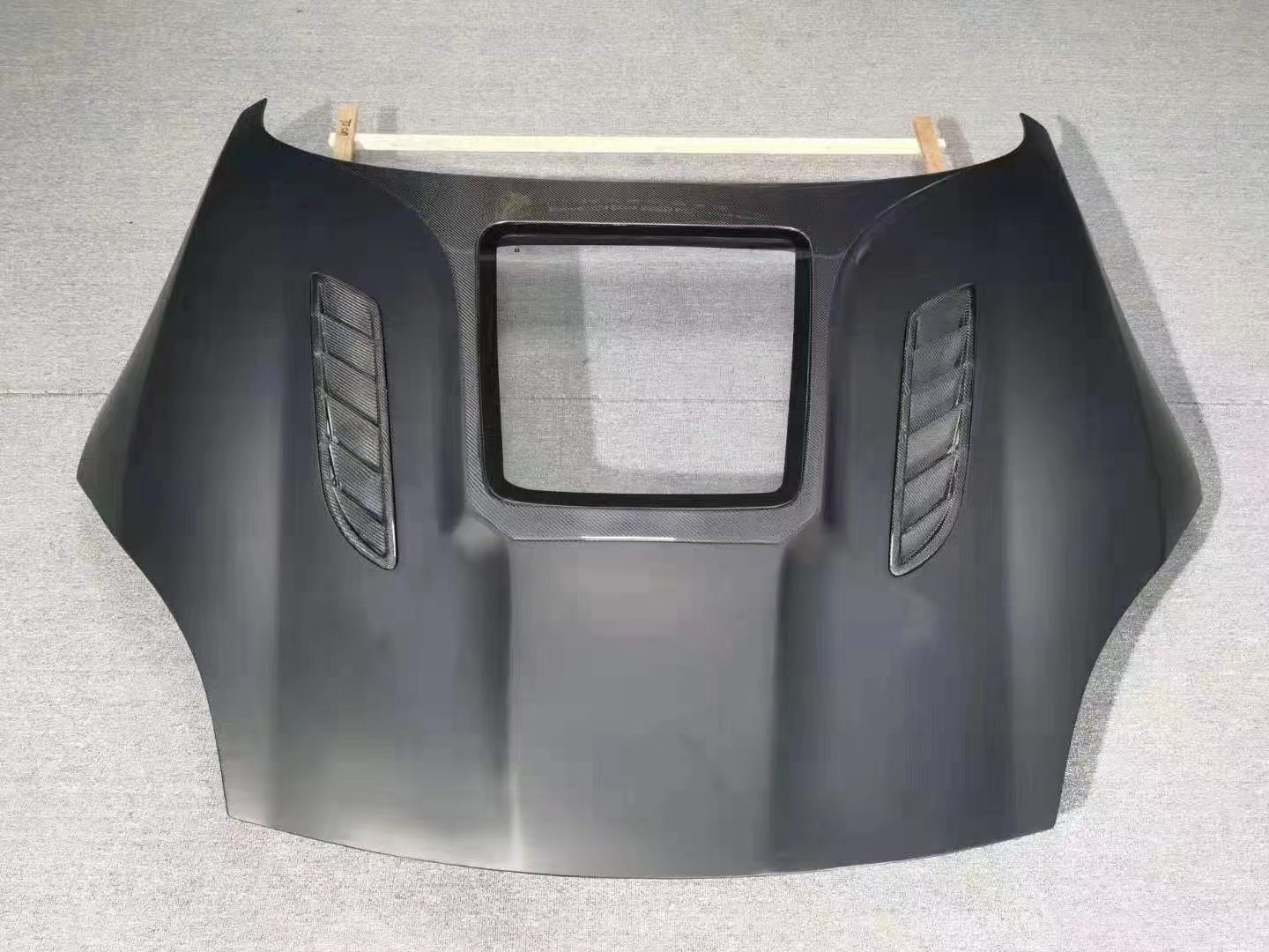 High Quality Carbon Fiber F-type Carbon Fiber Hood for Jaguar F-Type Upgrade IMP Style Hood