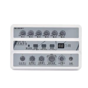 China Output Patch Massager Electric Meridian Acupuncture Machine 6 Channel For Pain Relief wholesale