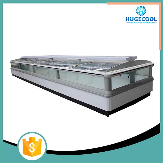 Auto Electrical Defrost Deli Display Cabinets Customized Capacity For Supermarket