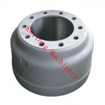 TS16949 Truck Trailer Brake Drums Automobile Spare Parts Black Cast Iron