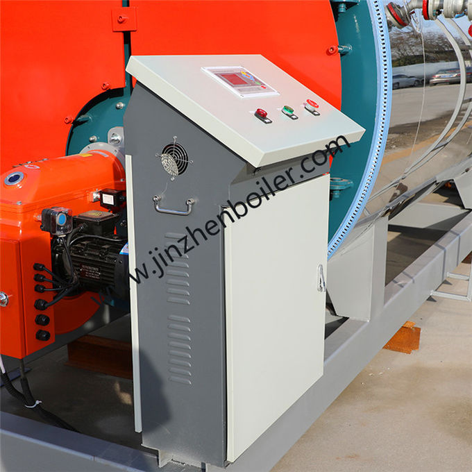 5 Ton 5000kg 350hp PLC Control System Oil Gas Fired Steam Boiler Price For Parboiling Rice Rice Mill