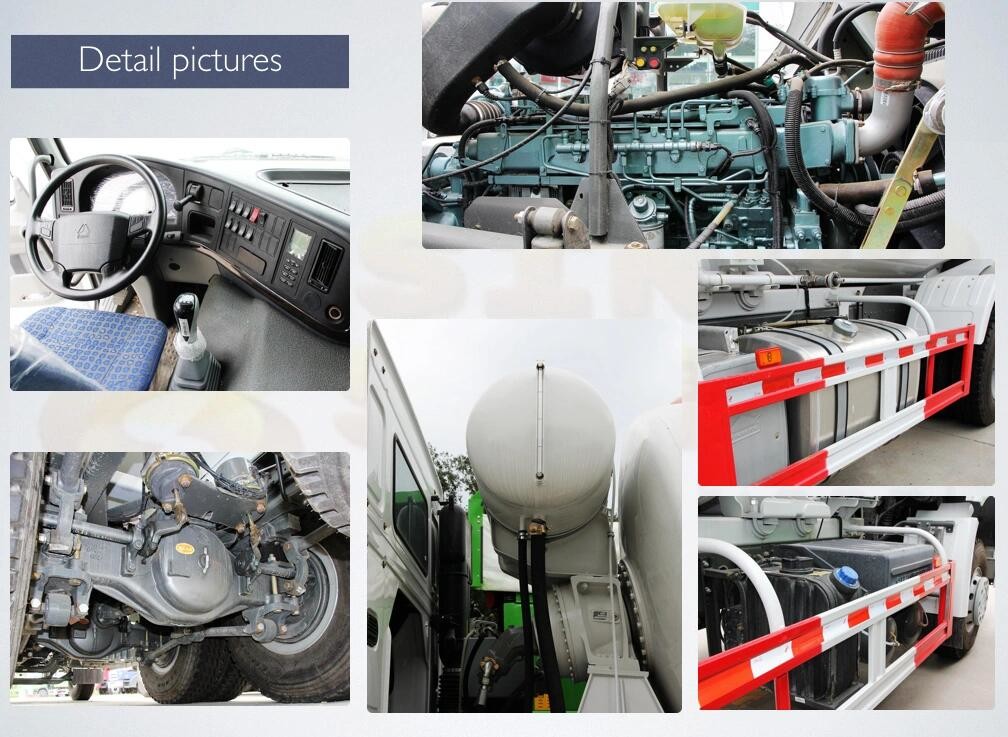Heavy Duty Sinotruk Second Hand Concrete Mixer Trucks High Capacity