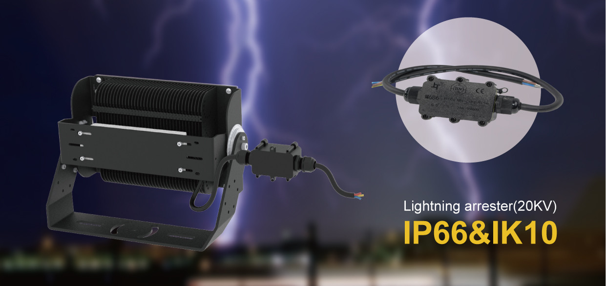 Terminal Tennis Court Led Flood Lamps 30° 60° 90° 170lm/w 600w