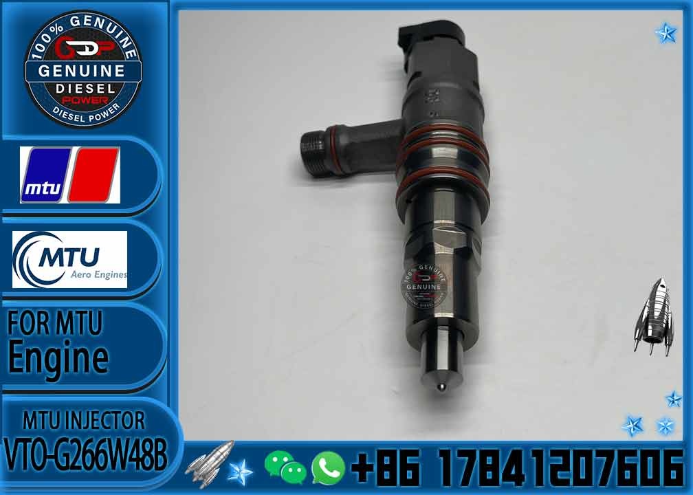 MTU4000.01 Common Rail Diesel Injector RX52407500024 RX52407500053 23526170 VTO-G266W48B