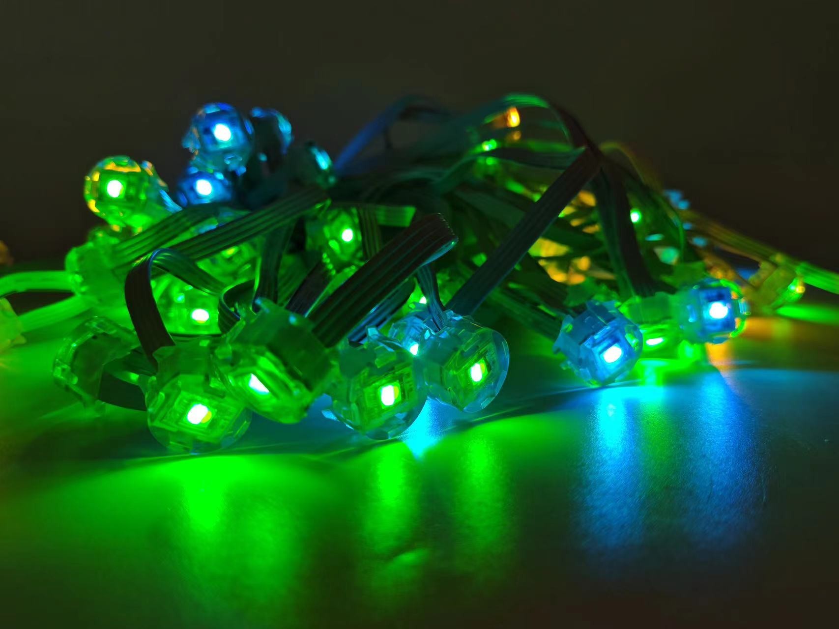 decorative EAVES LIGHT IP65 RGB permanent outdoor light with Plug-in power supply for outdoor indoor decorative lights