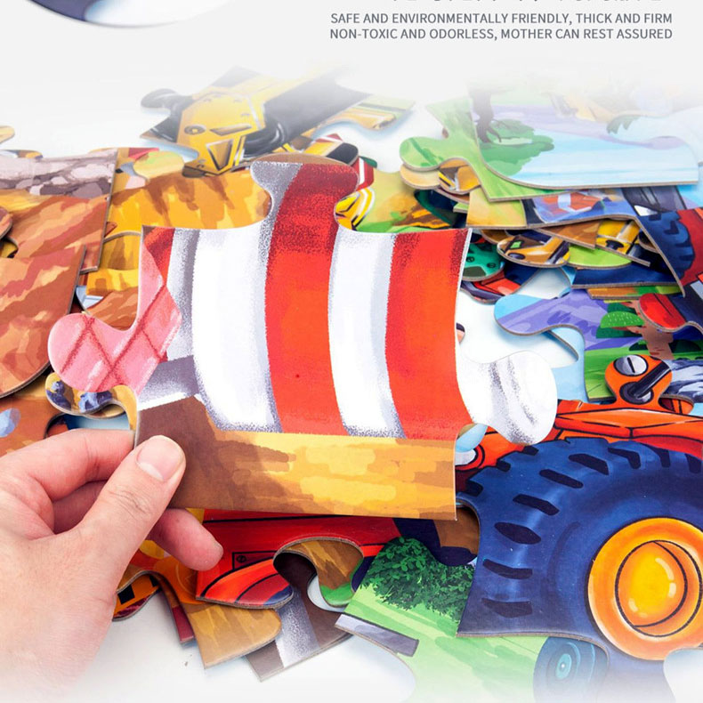 Paper Floor Puzzle for Kids Preschool Learning Birthday Gifts Age Range 8 to 13 Years